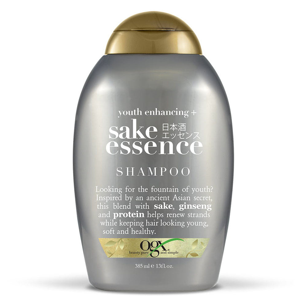 Ogx Youth Enchancing Plus Sake Essence Hair Shampoo, 13 Oz